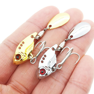 Spinner Fishing Lures Wobblers Sequin Spoon Crankbaits Τεχνητά Easy Shiner VIB Baits for Fly Fishing Trout Pesca