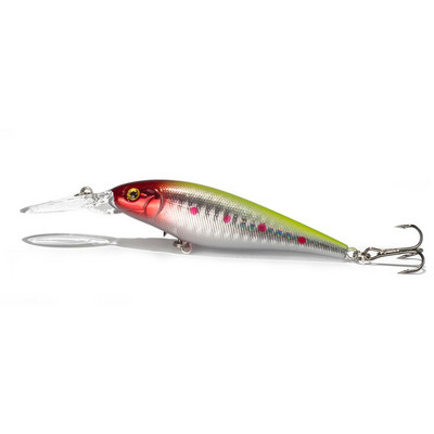 SEALURER Žvejybos masalas 1vnt Pike Bait Minnow 11cm 10,5g Jerkbait Deep Swim Vobleriai Crankbait