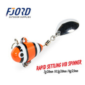 FJORD 7g/10.5g/14g Spinning Tail-spinner Swimbait horgászcsalik Spinnerbait Vib fém mesterséges csali pontyhorgász kiegészítők