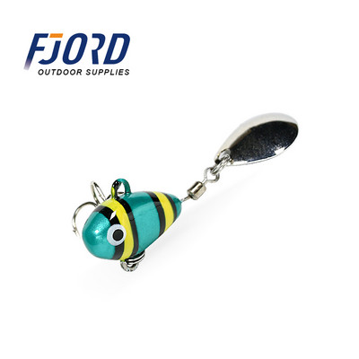 FJORD 7g/10.5g/14g Spinning Tail-spinner Swimbait horgászcsalik Spinnerbait Vib fém mesterséges csali pontyhorgász kiegészítők