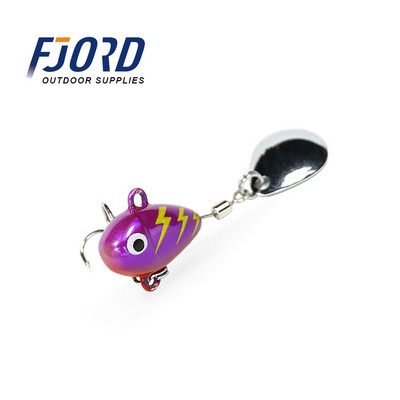 FJORD 7g/10.5g/14g Spinning Tail-spinner Swimbait horgászcsalik Spinnerbait Vib fém mesterséges csali pontyhorgász kiegészítők