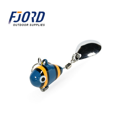 FJORD 7g/10.5g/14g Spinning Tail-spinner Swimbait horgászcsalik Spinnerbait Vib fém mesterséges csali pontyhorgász kiegészítők