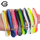 QXO 5pcs/Lot Fish Soft Lure Bionic Loach 10cm αξεσουάρ θαλάσσιου ψαρέματος Σιλικόνη Δολώματα αγαθά float ALL FOR FISH tools bait boat