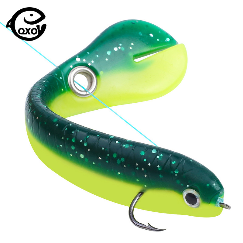 QXO 5pcs/Lot Fish Soft Lure Bionic Loach 10cm αξεσουάρ θαλάσσιου ψαρέματος Σιλικόνη Δολώματα αγαθά float ALL FOR FISH tools bait boat