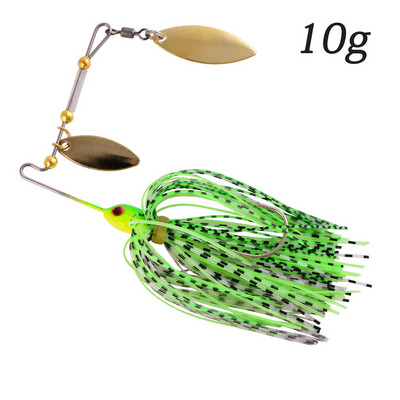 1 buc. Momeală Spinner 10G 16G 17G Nalucă de pescuit tare Nalucă de pescuit Spinner momeală Spinnerbait Stiucă Swivel Fish Tackle Wobbler Pescuit