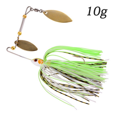 1 buc. Momeală Spinner 10G 16G 17G Nalucă de pescuit tare Nalucă de pescuit Spinner momeală Spinnerbait Stiucă Swivel Fish Tackle Wobbler Pescuit