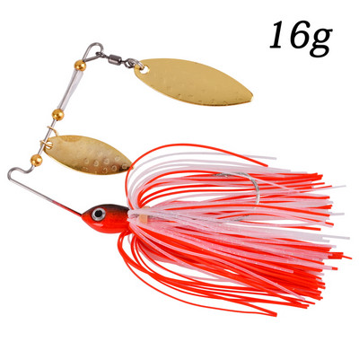 1 buc. Momeală Spinner 10G 16G 17G Nalucă de pescuit tare Nalucă de pescuit Spinner momeală Spinnerbait Stiucă Swivel Fish Tackle Wobbler Pescuit