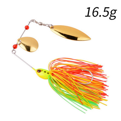 1 buc. Momeală Spinner 10G 16G 17G Nalucă de pescuit tare Nalucă de pescuit Spinner momeală Spinnerbait Stiucă Swivel Fish Tackle Wobbler Pescuit
