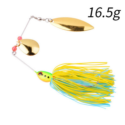 1 buc. Momeală Spinner 10G 16G 17G Nalucă de pescuit tare Nalucă de pescuit Spinner momeală Spinnerbait Stiucă Swivel Fish Tackle Wobbler Pescuit