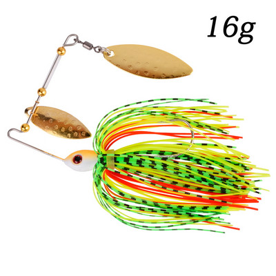 1 buc. Momeală Spinner 10G 16G 17G Nalucă de pescuit tare Nalucă de pescuit Spinner momeală Spinnerbait Stiucă Swivel Fish Tackle Wobbler Pescuit