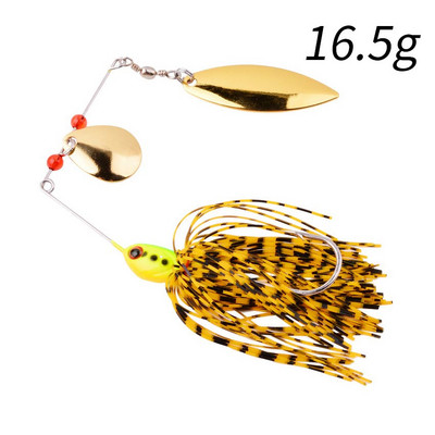 1 buc. Momeală Spinner 10G 16G 17G Nalucă de pescuit tare Nalucă de pescuit Spinner momeală Spinnerbait Stiucă Swivel Fish Tackle Wobbler Pescuit