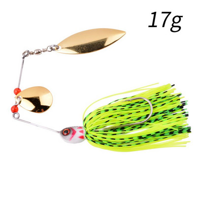 1 buc. Momeală Spinner 10G 16G 17G Nalucă de pescuit tare Nalucă de pescuit Spinner momeală Spinnerbait Stiucă Swivel Fish Tackle Wobbler Pescuit