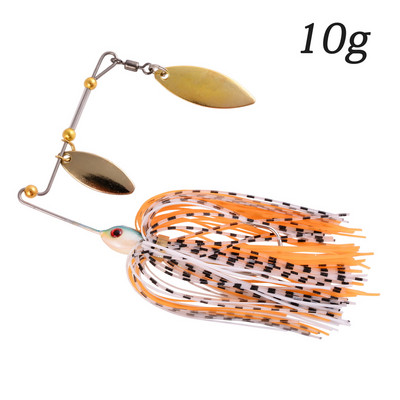 1 buc. Momeală Spinner 10G 16G 17G Nalucă de pescuit tare Nalucă de pescuit Spinner momeală Spinnerbait Stiucă Swivel Fish Tackle Wobbler Pescuit