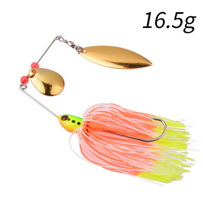 1 buc. Momeală Spinner 10G 16G 17G Nalucă de pescuit tare Nalucă de pescuit Spinner momeală Spinnerbait Stiucă Swivel Fish Tackle Wobbler Pescuit