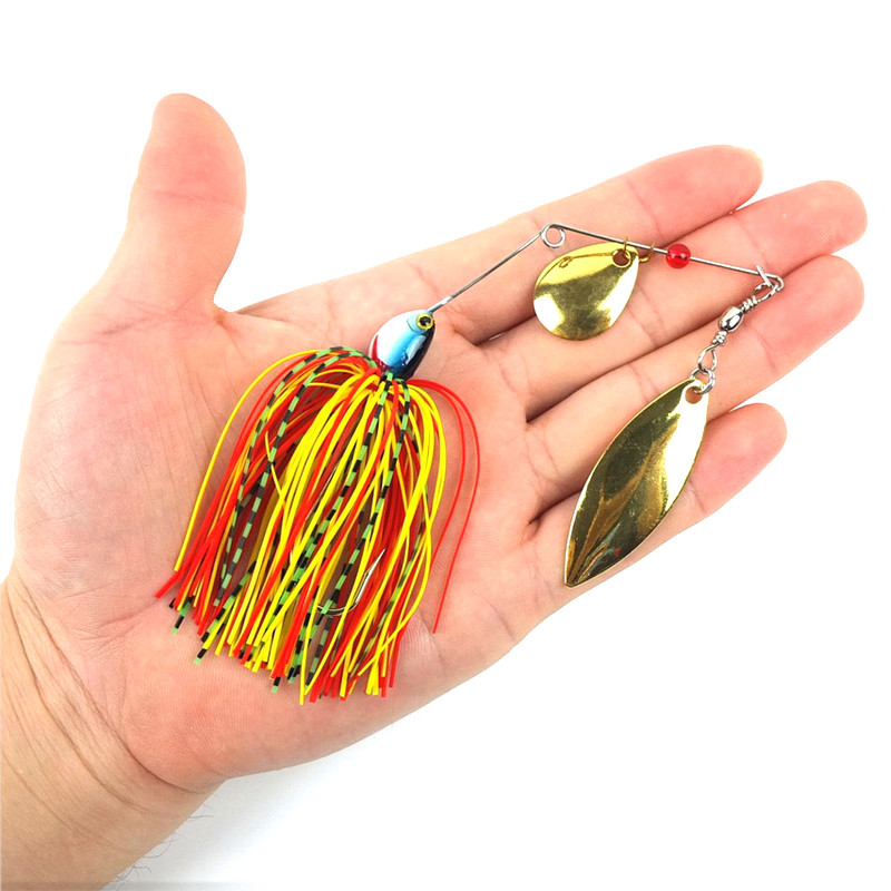1 buc. Momeală Spinner 10G 16G 17G Nalucă de pescuit tare Nalucă de pescuit Spinner momeală Spinnerbait Stiucă Swivel Fish Tackle Wobbler Pescuit