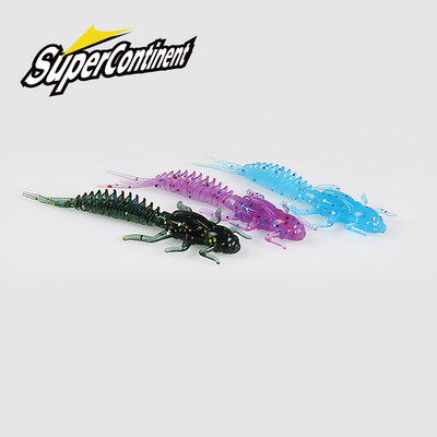 2019Uued Reach Pehmed Landid Pehmest plastist Landid Larva 6cm/5cm Ujuv magevees Swimbaits Silikoonist pehme söödauss kalapüügiks