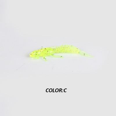 2019Uued Reach Pehmed Landid Pehmest plastist Landid Larva 6cm/5cm Ujuv magevees Swimbaits Silikoonist pehme söödauss kalapüügiks