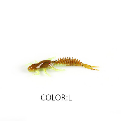 2019Uued Reach Pehmed Landid Pehmest plastist Landid Larva 6cm/5cm Ujuv magevees Swimbaits Silikoonist pehme söödauss kalapüügiks