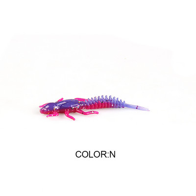 2019Uued Reach Pehmed Landid Pehmest plastist Landid Larva 6cm/5cm Ujuv magevees Swimbaits Silikoonist pehme söödauss kalapüügiks