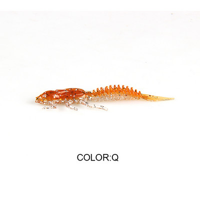2019Uued Reach Pehmed Landid Pehmest plastist Landid Larva 6cm/5cm Ujuv magevees Swimbaits Silikoonist pehme söödauss kalapüügiks