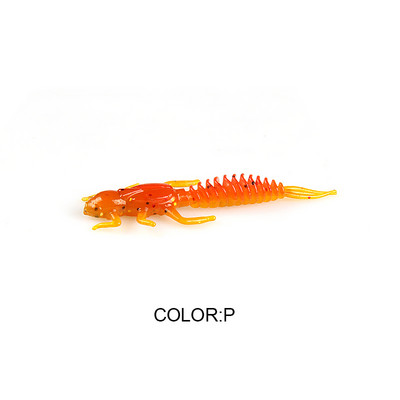 2019Uued Reach Pehmed Landid Pehmest plastist Landid Larva 6cm/5cm Ujuv magevees Swimbaits Silikoonist pehme söödauss kalapüügiks