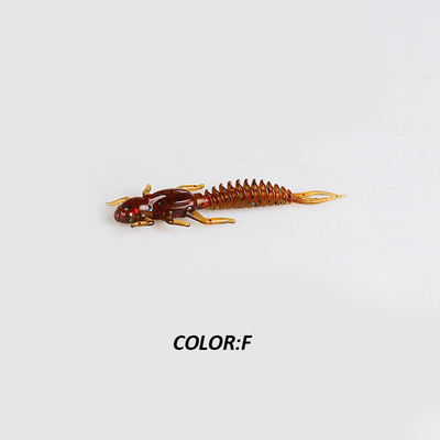 2019Uued Reach Pehmed Landid Pehmest plastist Landid Larva 6cm/5cm Ujuv magevees Swimbaits Silikoonist pehme söödauss kalapüügiks