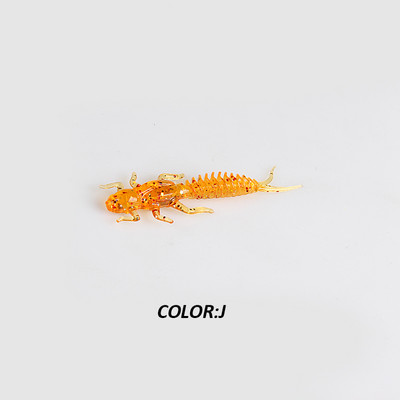 2019Uued Reach Pehmed Landid Pehmest plastist Landid Larva 6cm/5cm Ujuv magevees Swimbaits Silikoonist pehme söödauss kalapüügiks