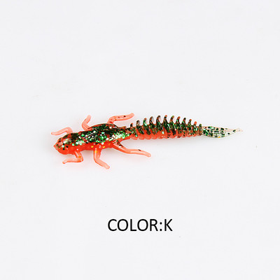2019Uued Reach Pehmed Landid Pehmest plastist Landid Larva 6cm/5cm Ujuv magevees Swimbaits Silikoonist pehme söödauss kalapüügiks