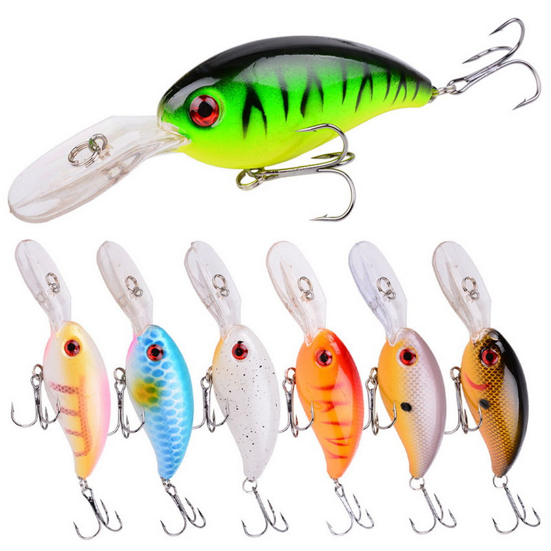 1 db Crank horgászcsali csali wobbler 14g 10cm Minnow Isca mesterséges csali Crankbait Leurre de Bass csuka trolling Pesca tackle