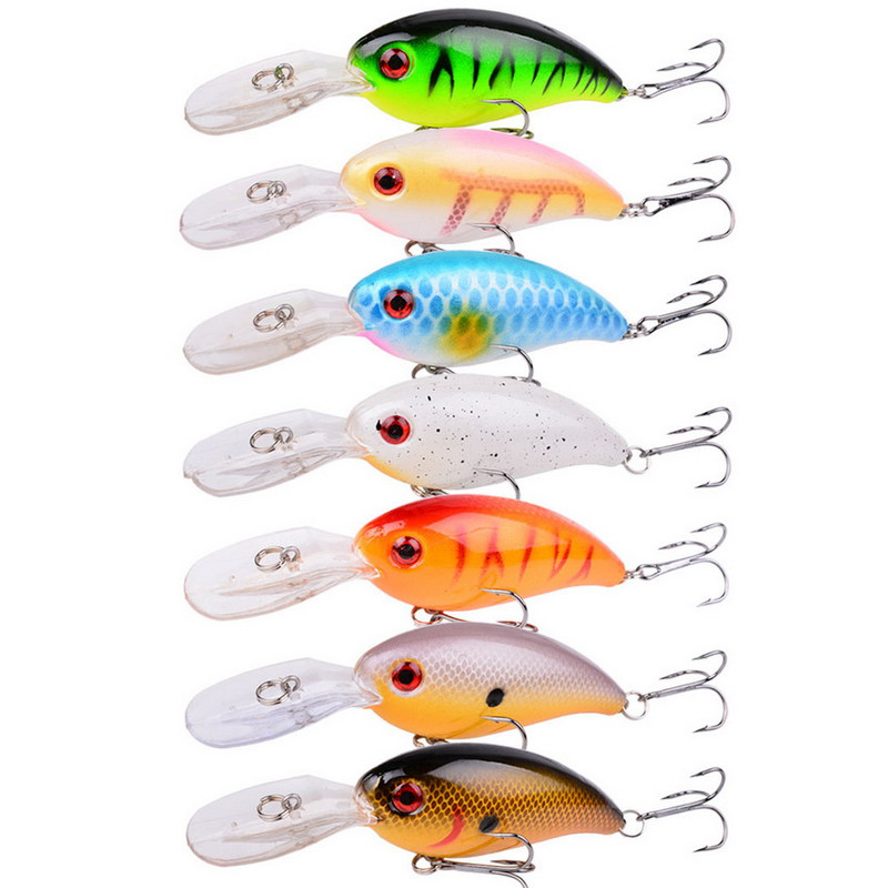 1 db Crank horgászcsali csali wobbler 14g 10cm Minnow Isca mesterséges csali Crankbait Leurre de Bass csuka trolling Pesca tackle
