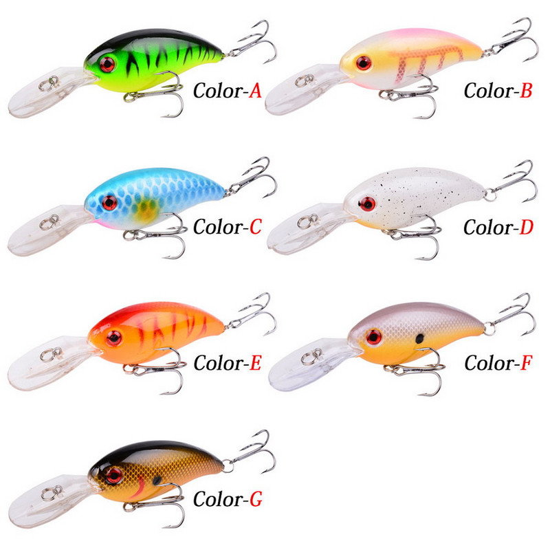 1 db Crank horgászcsali csali wobbler 14g 10cm Minnow Isca mesterséges csali Crankbait Leurre de Bass csuka trolling Pesca tackle