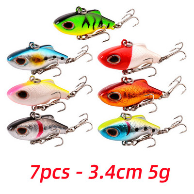Aorace 9/6 tk Crankbaits Set Segavärvilised Püügilandid Minnow Baits Wobbler Bass Swimbait Meri ujumisforelli varustus Hard