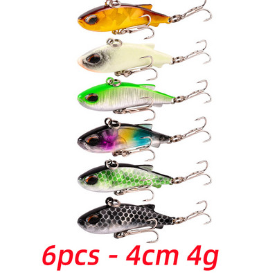 Aorace 9/6 tk Crankbaits Set Segavärvilised Püügilandid Minnow Baits Wobbler Bass Swimbait Meri ujumisforelli varustus Hard