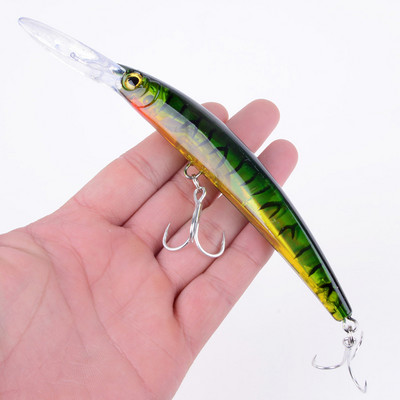 1vnt 17cm 24g voblerio masalas Big Crankbait Minnow Peche Bass velkamasis dirbtinis masalas lydekos karpių masalai Peche žvejybos reikmenys