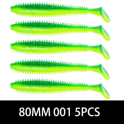 Hedgehog Spikey Shad 80mm 120mm Fishing Soft Lure tengeri uborka lapátos féreg szilikon wobbler hengeres csali