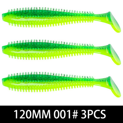 Hedgehog Spikey Shad 80mm 120mm Fishing Soft Lure tengeri uborka lapátos féreg szilikon wobbler hengeres csali