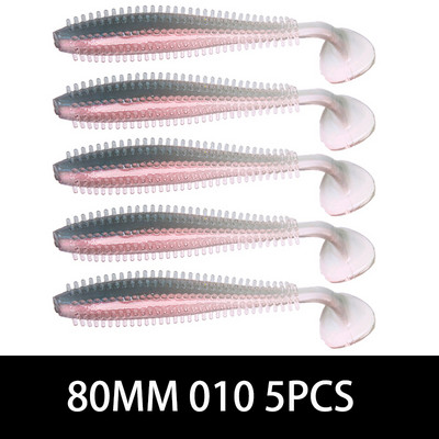 Hedgehog Spikey Shad 80mm 120mm Fishing Soft Lure tengeri uborka lapátos féreg szilikon wobbler hengeres csali