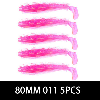 Hedgehog Spikey Shad 80mm 120mm Fishing Soft Lure tengeri uborka lapátos féreg szilikon wobbler hengeres csali