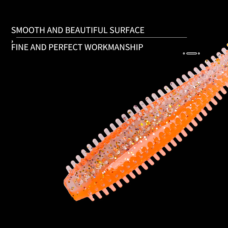 Hedgehog Spikey Shad 80mm 120mm Fishing Soft Lure tengeri uborka lapátos féreg szilikon wobbler hengeres csali