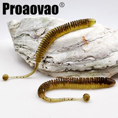 10 бр./лот Риболовна примамка Мека примамка Shad Силиконови примамки Воблери Swimbait Изкуствен leurre souple