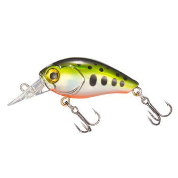 LTHTUG Medium Diving Mini Crankbait риболовна примамка Wobbler 35mm 3.5g Pesca плаваща изкуствена примамка за костур клуб пъстърва щука бас