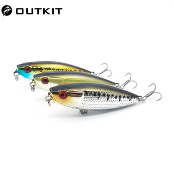 Нова риболовна примамка Плаващ молив StickBait примамка 6 см 6,5 г воблери Topwater Crankbait примамки Artificiais Long Casting Hard Bait