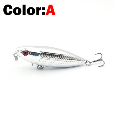 Naujas žvejybos masalas plūduriuojantis pieštukas StickBait masalas 6 cm 6,5 g vobleriai Topwater Crankbait masalai Artificiais Long Casting Hard Bait