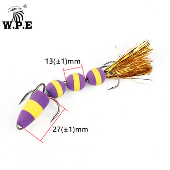 WPE Νέο MANDULA Fishing Lure Μέγεθος L Πολύχρωμο Soft Fishing Lure Artificial Lure Bass Fishing Tackle Wobblers Swim Bait Pesca