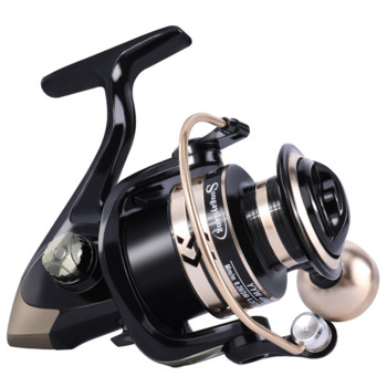 Sougayilang Spinning Roels 8kg Max Drag Metal/EVA Reel 5.2:1 High Speed Spinning Roel for Carp Fishing Reels carretilha de pesca