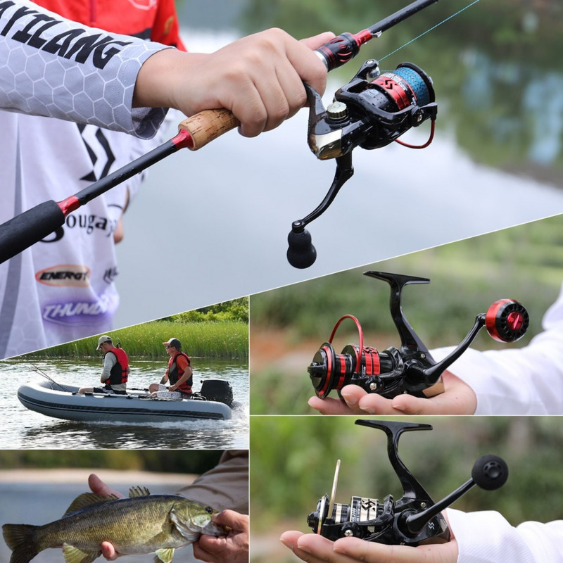Sougayilang spiningo ritės 8 kg Max Drag Metal/EVA Grip 5.2:1 didelio greičio spiningo ritės, skirtos karpių žvejybos ritėms carretilha de pesca