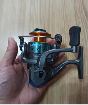 GT500 5.2:1 Mini Spinning Reel Εξωτερικό ψάρεμα στον πάγο Σχεδία με ψάρεμα στη θάλασσα Ράβδος ψαρέματος Μεταλλικό καρούλι Tackle Carp Crucian μπάσο