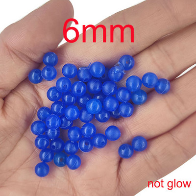 100-osalised 3mm-12mm pehmed kalastushelmed, must/helendav ümmargune kummist kalapüügi landid, varustustarvikud pesca karpkalavarustus