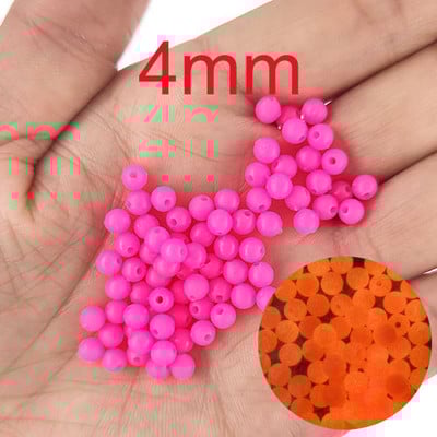 100-osalised 3mm-12mm pehmed kalastushelmed, must/helendav ümmargune kummist kalapüügi landid, varustustarvikud pesca karpkalavarustus