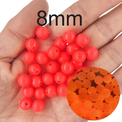 100-osalised 3mm-12mm pehmed kalastushelmed, must/helendav ümmargune kummist kalapüügi landid, varustustarvikud pesca karpkalavarustus